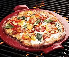 Image result for Pizza On the BBQ Stone