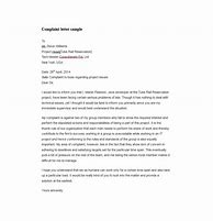 Image result for Employee Complaint Letter