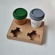 Image result for Cardboard Cup Holder