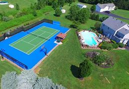 Image result for BackYard Tennis Court