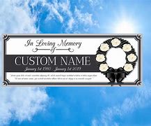 Image result for 728X90 Funeral Banner Ads