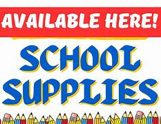 Image result for School Supplies Storefront Signage