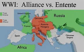 Image result for World War 1 Alliance Map
