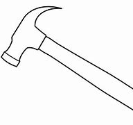 Image result for Hammer Graphic Black and White