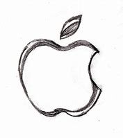 Image result for How to Draw Apple Logo