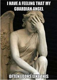Image result for Disappointed Guardian Angel Meme