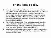 Image result for Laptop Policy