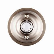 Image result for Brushed Nickel Doorbell Button