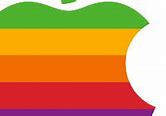 Image result for Old Rainbow Apple Logo Bag