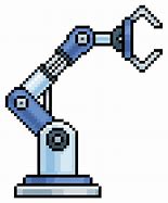 Image result for Pixel Art Robot Hand