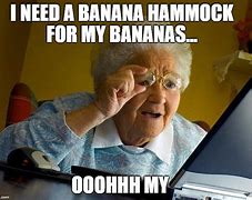 Image result for Funny Banana Hammock Meme