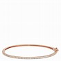 Image result for Rose Gold Diamond Bangle Bracelets