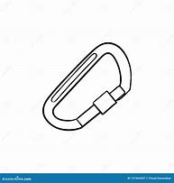 Image result for Climbing Carabiner Clip Art