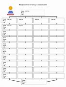 Image result for Fill in the Blanks Phone Tree Template