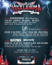 Image result for Rocklahoma Line Up 2018