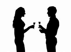 Image result for 3 Girls Sitting Drinking Silhouette