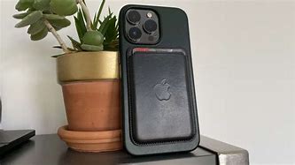 Image result for iPhone Leather Wallet MagSafe