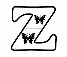Image result for Letter Z Stencil
