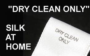 Image result for Dry Cleaner Solution for Silk