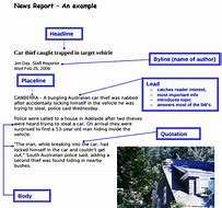 Image result for A News Report Example