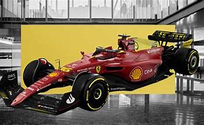 Image result for Red and Yellow F1 Car