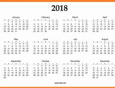 Image result for Free Printable 2018 Calendar T