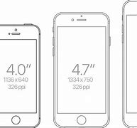 Image result for iPhone SE Size Comparison iPhone 6