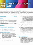 Image result for Contract Agreement for Employment