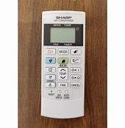 Image result for Sharp Air Conditioner Remote