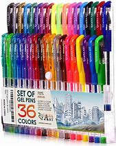Image result for Gel Pens and Colored Pencils for Coloring