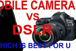 Image result for DSLR vs Mobile Camera