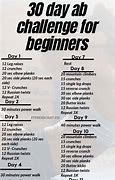 Image result for 30-Day AB Challenge for Biginners