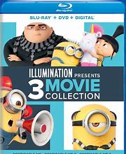 Image result for Despicable Me Three Movies Collection DVD