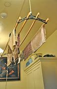 Image result for Vintage Folding Wall Mount Drying Rack