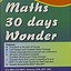 Image result for 30 Days Maths Wonder