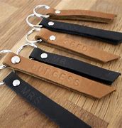 Image result for Leather Double End Key Chain