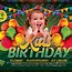 Image result for Roll Up Banner Birthday Flyer Template