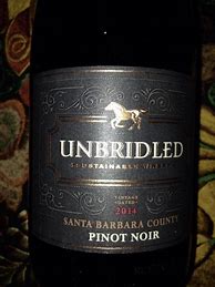 Image result for Wild Horse Pinot Noir Unbridled