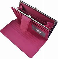 Image result for Checkbook Wallet with Clasp