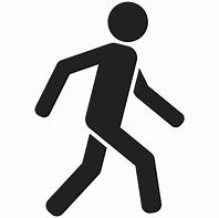 Image result for Man Walk Icon