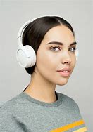 Image result for Person with White Headphones