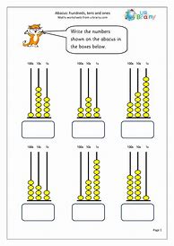 Image result for Abacus Math Worksheets