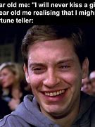Image result for Peter Parker Crying and Laughing Meme