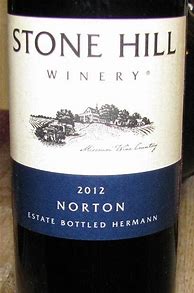 Image result for Stone Hill Norton Estate Bottled Hermann