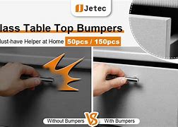 Image result for Glass Table Top Bumpers