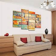 Image result for Multi Panel Wall Art for Bedroom