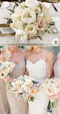 Image result for Champagne and Silver Wedding Theme