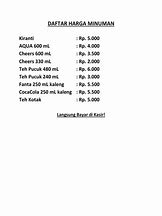 Image result for Harga Minuman API