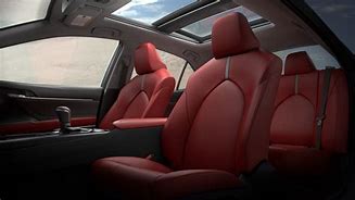 Image result for Used Toyota Camry XSE Red Interior Black Roof