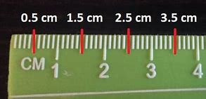 Image result for How Long Is 1.7 Cm